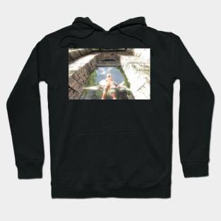 Exploring temple ruins Hoodie